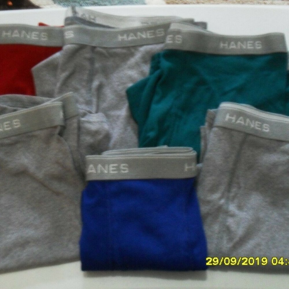 Hanes Mens Boxer Briefs ComfortSoft® Waistband XL